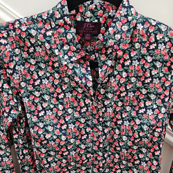 J Crew Liberty Button Down Shirt - Picture 2 of 6